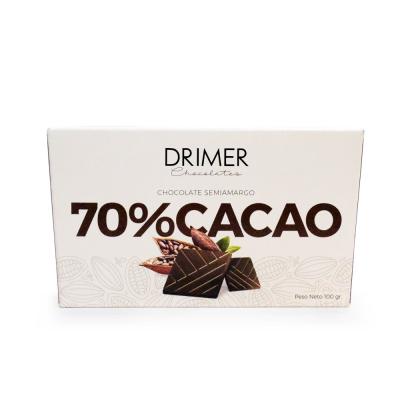 Drimer Chocolate Semiamargo 70% Cacao - 100gr